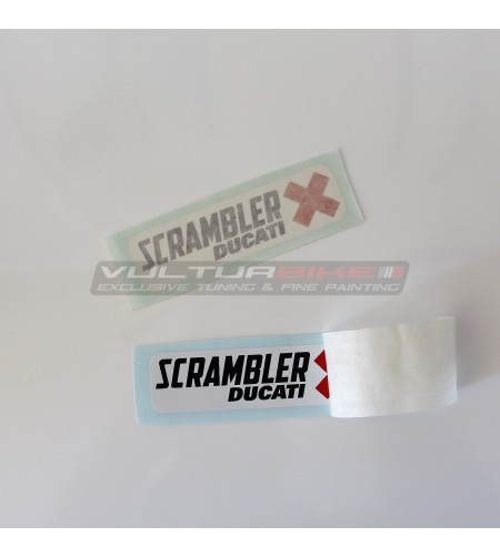 Ducati Logo Scrambler Aufkleber 