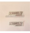 Logo-Aufkleber Scrambler Ducati Größe Ihrer Wahl 