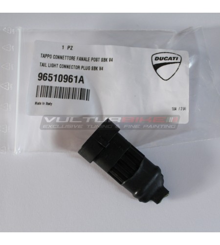 Bouchon de connecteur arrière - Ducati Panigale V4 / V4S / V4R 