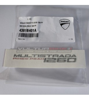 Décalcomanie Panneaux Latéraux - Ducati Multistrada 1260 PikesPeak