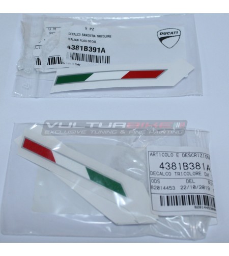 DRAPEAUX TRICOLORES ORIGINAUX - Ducati Multistrada 1260 Pikes Peak