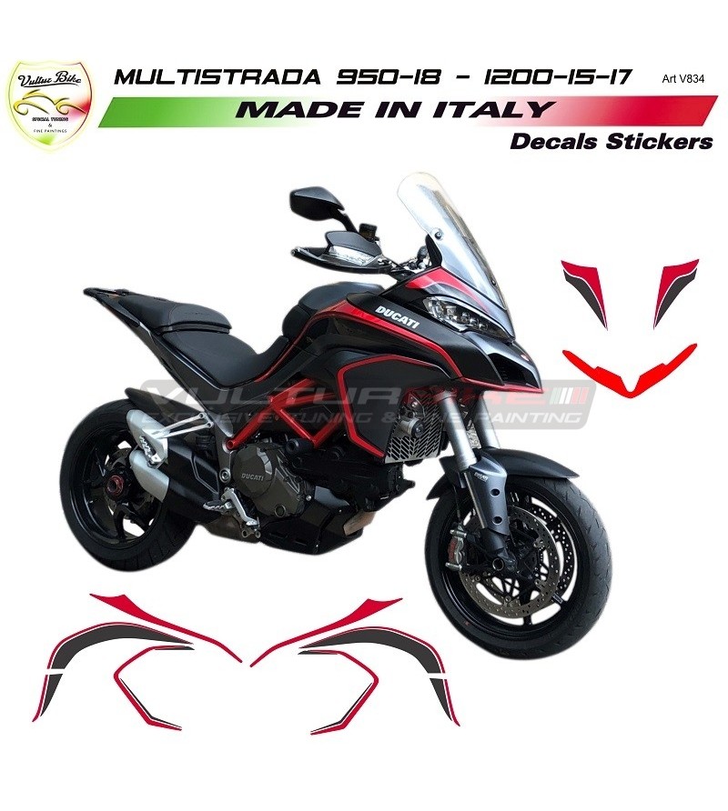 Individuelle Design Lackierung - Ducati multistrada 950 / 1200 DVT 
