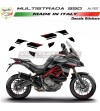 Autocollants noirs pour panneaux latéraux - Ducati Multistrada 950 