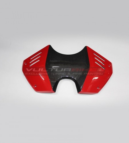 Cubierta de batería de carbono de diseño personalizado - Ducati Panigale V4 / V4S / V4R 
