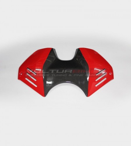 Cubierta de batería de carbono de diseño personalizado - Ducati Panigale V4 / V4S / V4R 