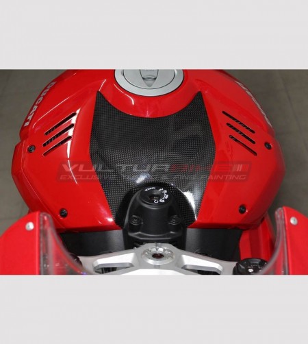Custom design carbon battery cover - Ducati Panigale V4 / V4S / V4R 