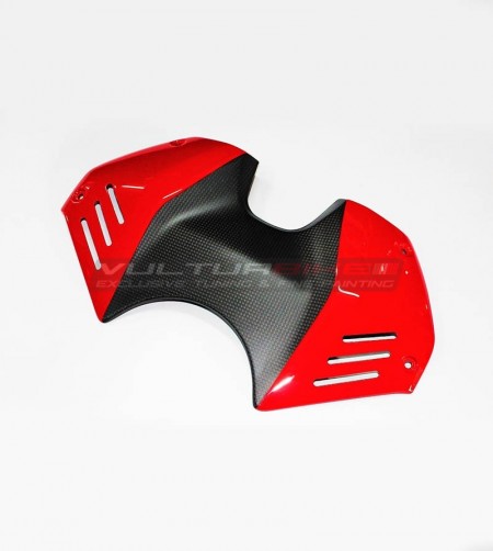 Cubierta de batería de carbono de diseño personalizado - Ducati Panigale V4 / V4S / V4R 