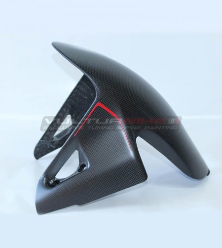 Parafango anteriore personalizzato in carbonio - Ducati Panigale V4 / V4S / V4R / V2 2020 / Streetfighter V4 / V2