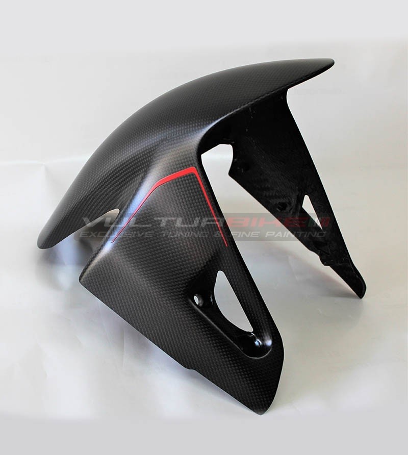 Custom carbon front fender - Ducati Panigale V4 / V4S / V4R / V2 2020 / Streetfighter V4 / V2