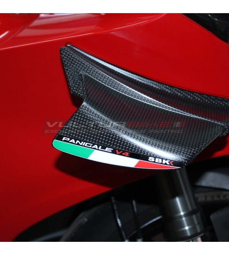 Italian flags for fins - Ducati Panigale V4 / V4s / V4R 