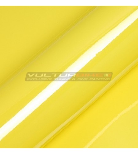 Pellicola adesiva per wrapping gialla 