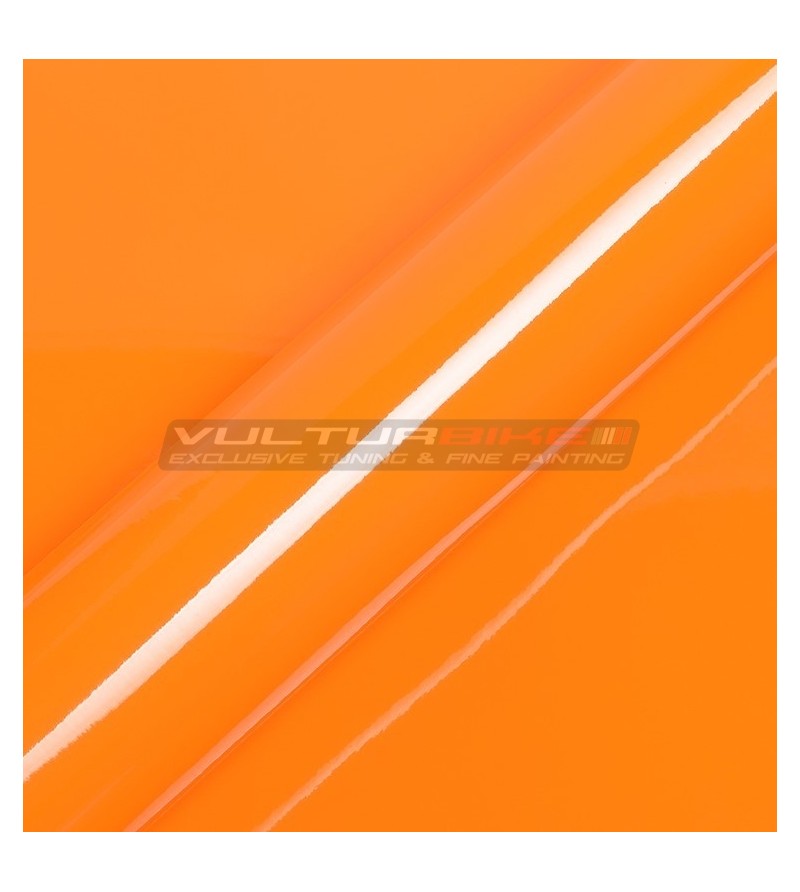 Pellicola adesiva per wrapping arancio 