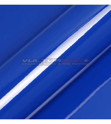 Adhesive wrapping film blue 
