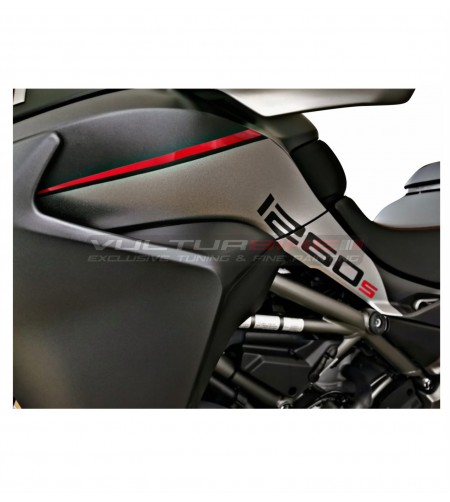 Adesivi per fiancate laterali - Ducati Multistrada 950 / 950 S / 1200 / 1200 S / 1260 / 1260 S 