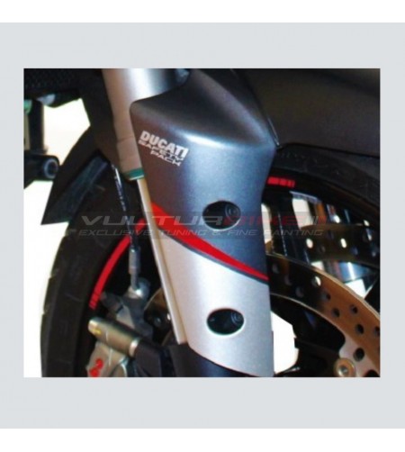 Autocollants d’aile - Ducati Multistrada 1200 / 1260 / 950 / V4 / ENDURO / Rallye