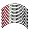Kit profil autocollant pour roues - Ducati Multistrada 1200 / 1200 S / 1260 / 1260 S 