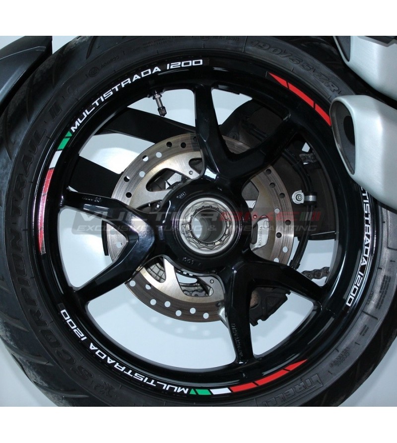Kit de perfil de pegatina para ruedas - Ducati Multistrada 1200 / 1200 S / 1260 / 1260 S 