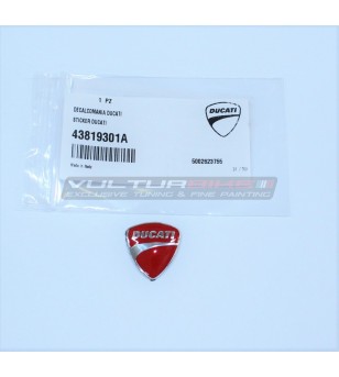 Autocollant bouclier rouge original - Ducati Multistrada 950 / 1200 / 1260 