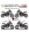 Adesivi Grand Tour Design per fiancate - Ducati Multistrada 950 S dal 2019 