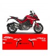 Autocollants Grand Tour Design côtés personnalisables - Ducati Multistrada 1260 