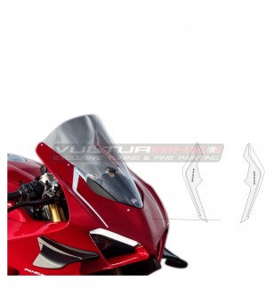 Front fairing reply stickers - Ducati Panigale V4R-V4-V2 