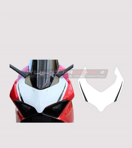 Schwarz-weiß-Aufkleber für Kuppel - Ducati Panigale V2 2020 