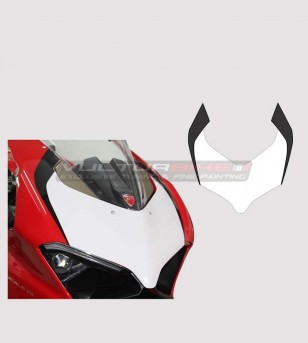 Sticker black and white front fairing - Ducati Panigale V2 2020 