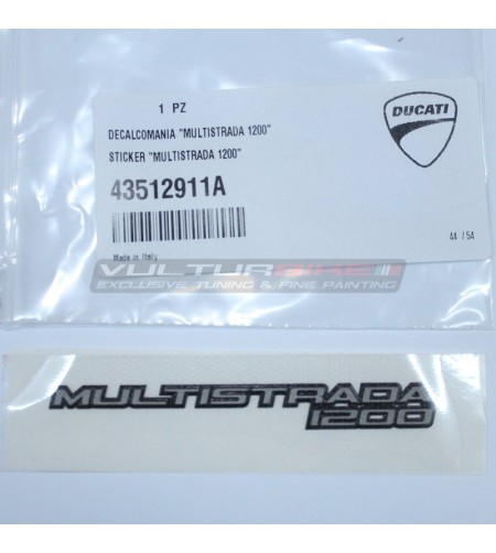 ORIGINAL decal sticker Ducati Multistrada 1200 