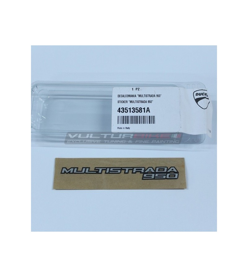 Adesivo ORIGINALE Ducati Multistrada 950 