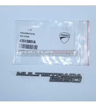 Calcomanía ORIGINAL derecha Ducati Multistrada 1260 