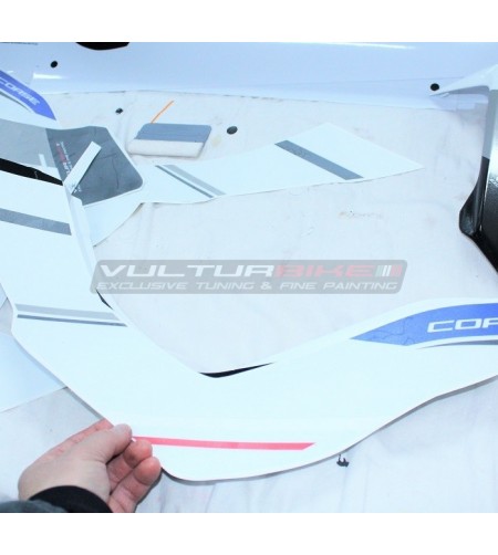 Komplette Aufkleber Kit S Corse Design - Ducati Multistrada 1260 Pikes Peak 