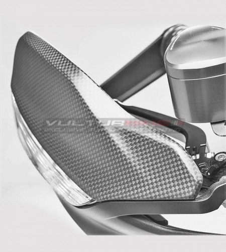 Cubierta de protección de manos de carbono - Ducati Hypermotard 950