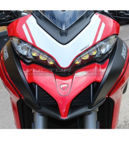 Autocollants pour bulle couvercle de boîte à air - Ducati Multistrada 950 