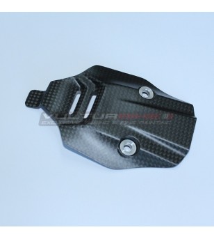 Carbon license plate holder removal cover - Ducati Panigale V4 / V4S / V4R 2018 / 2022 