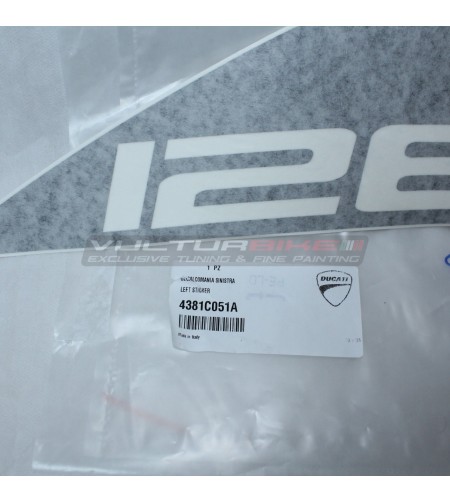Original linke Aufkleber für Tank - Ducati Multistrada 1260 ENDURO 