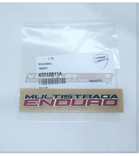 ORIGINAL decal sticker Ducati Multistrada Enduro 1200 / 1260 