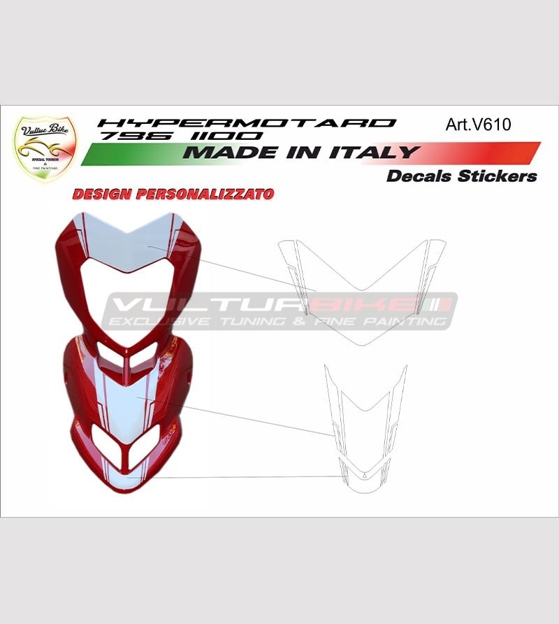 Ducati bulle kit autocollant Hypermotard 796/1100