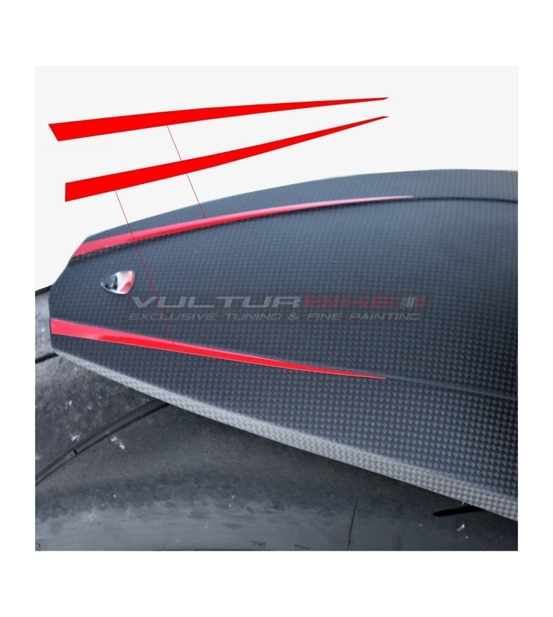 Rear mudguard stickers - Ducati Panigale V4 / V2 2020 /  Streetfighter V4 