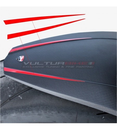 Rear mudguard stickers - Ducati Panigale V4 / V2 2020 /  Streetfighter V4 