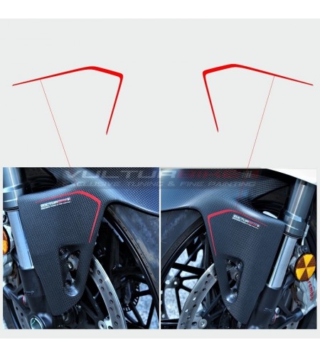 Adesivi per parafango anteriore - Ducati Panigale V4 / V2 2020 / Streetfighter V4 