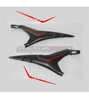 Pegatinas para guarniciones inferiores - Ducati Panigale V4 / V4S / V4R 