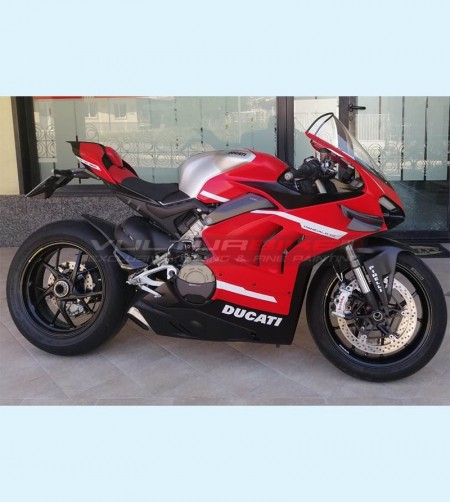 ORIGINAL Verkleidungssatz satinrot - Ducati Panigale V4R / V4 2020 /21 / V4 2018/19 