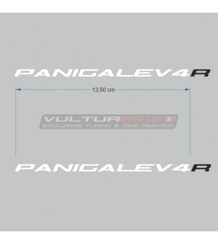 Adesivi per carene laterali - Ducati Panigale V4R 