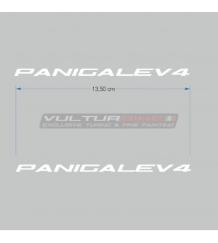 Adesivi 13,5 cm per carene laterali - Ducati Panigale V4 