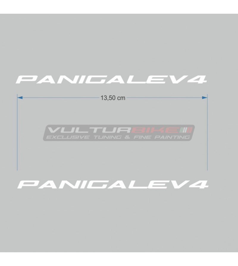Adhesivos de 13,5 cm para carenamientos laterales - Ducati Panigale V4 