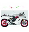 Resin italian flags for side panels - Ducati Supersport 939
