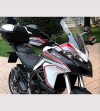 Kit adesivi Graphite-Rosso per Ducati multistrada 950 - 1200 DVT