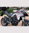 Kit adhesivo Graphite-Rosso para Ducati multistrada 950 - 1200 DVT