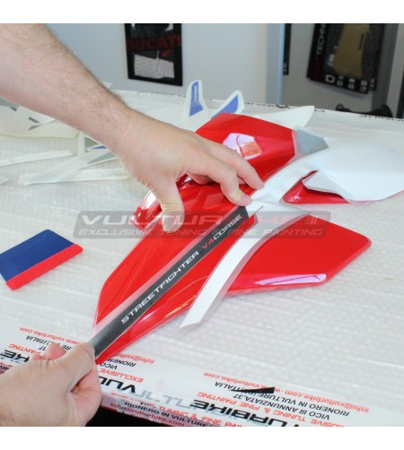 Complete sticker kit design S CORSE - Ducati Streetfighter V4 2020 / 2022 