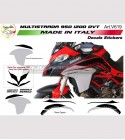Kit adesivi wrapping per Ducati Multistrada 950 - 1200 DVT
